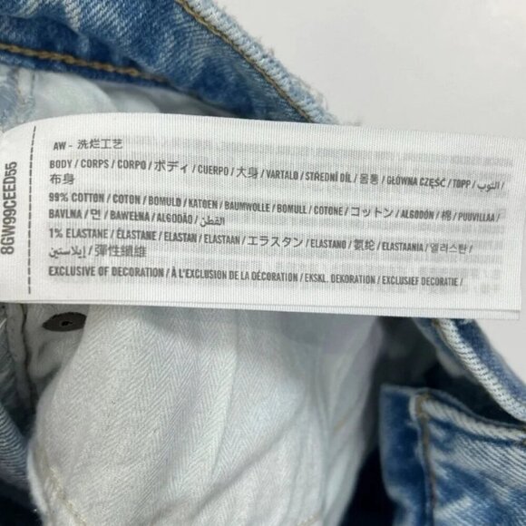 Abercrombie 90s Curve Love Jeans 00 XS Extra Short - Picture 8 of 9